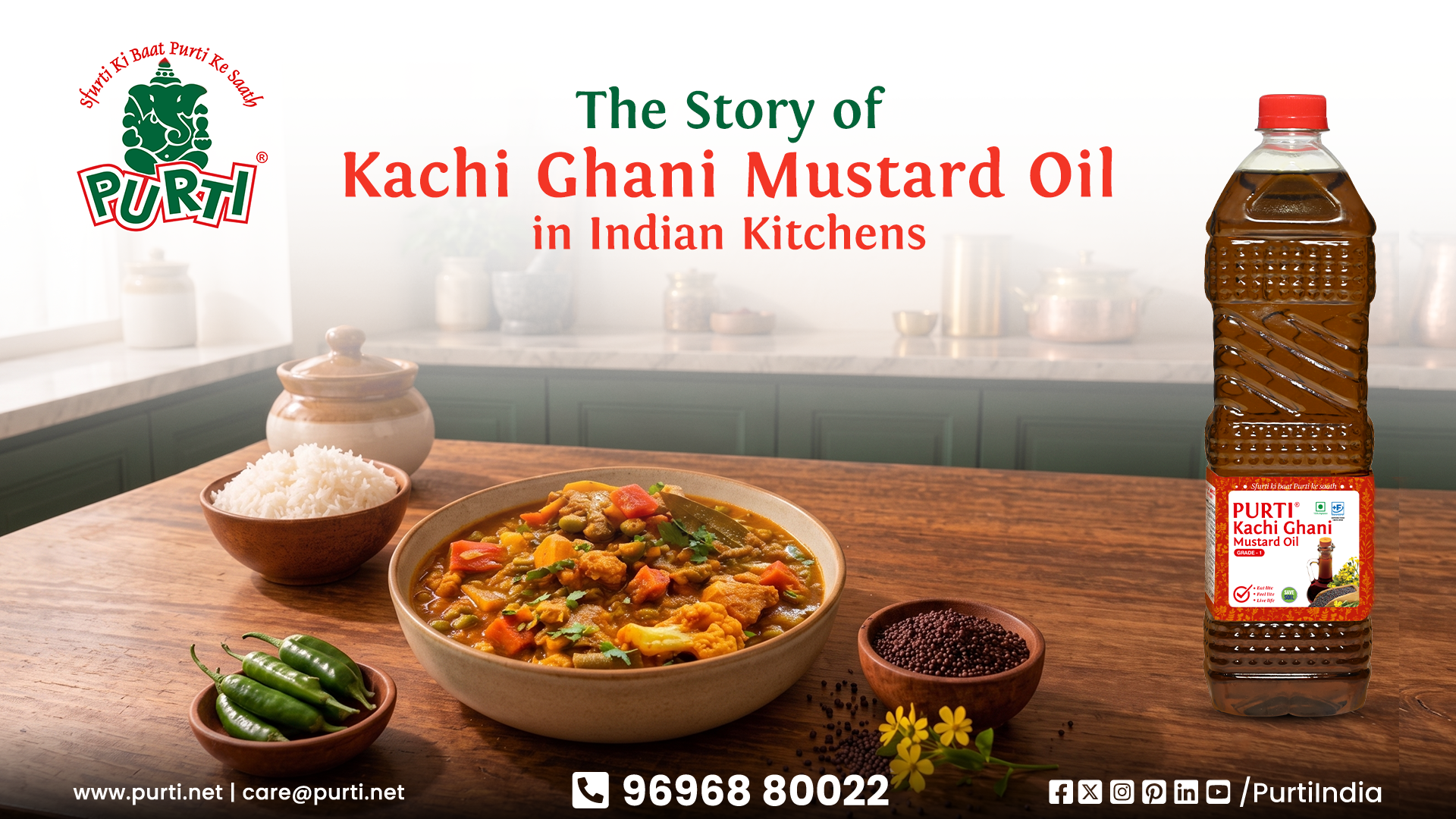 The Story of Kachi Ghani Mustard Oil in Indian Kitchens