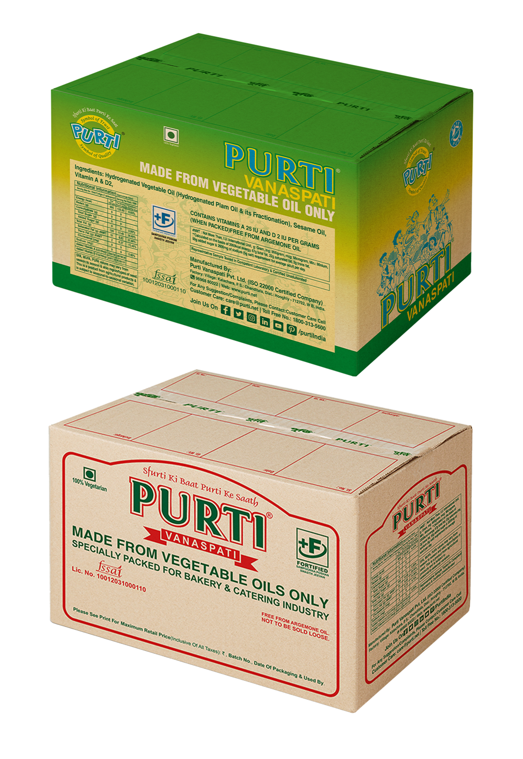 Purti Vanaspati Bag-In-Box