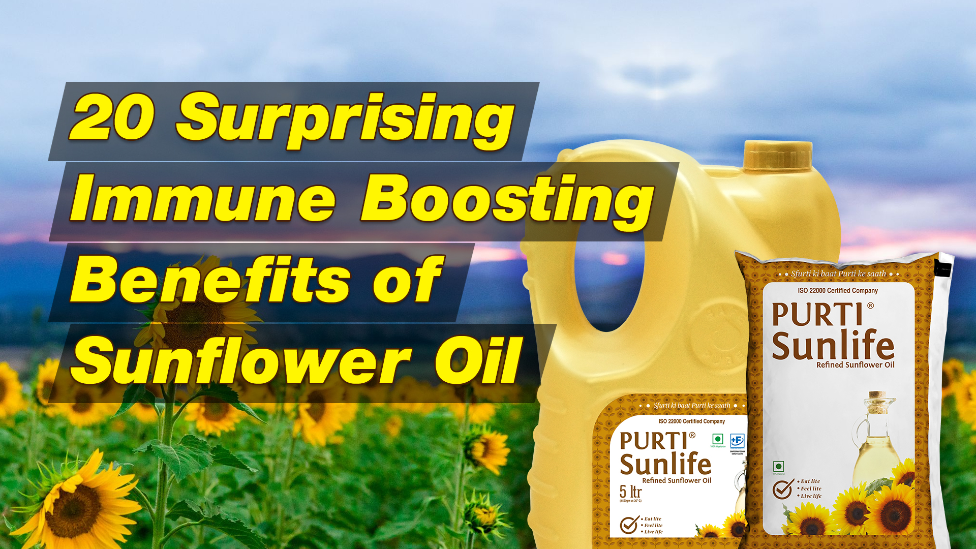 20 surprising immune boosting benefits of sunflower oil