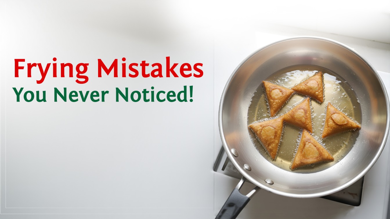 Are you frying the wrong way? the hidden oil mistakes that can affect heart health!
