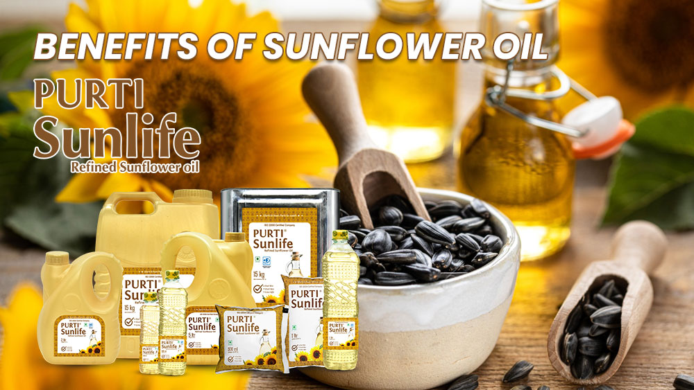 Benefits of sunflower oil