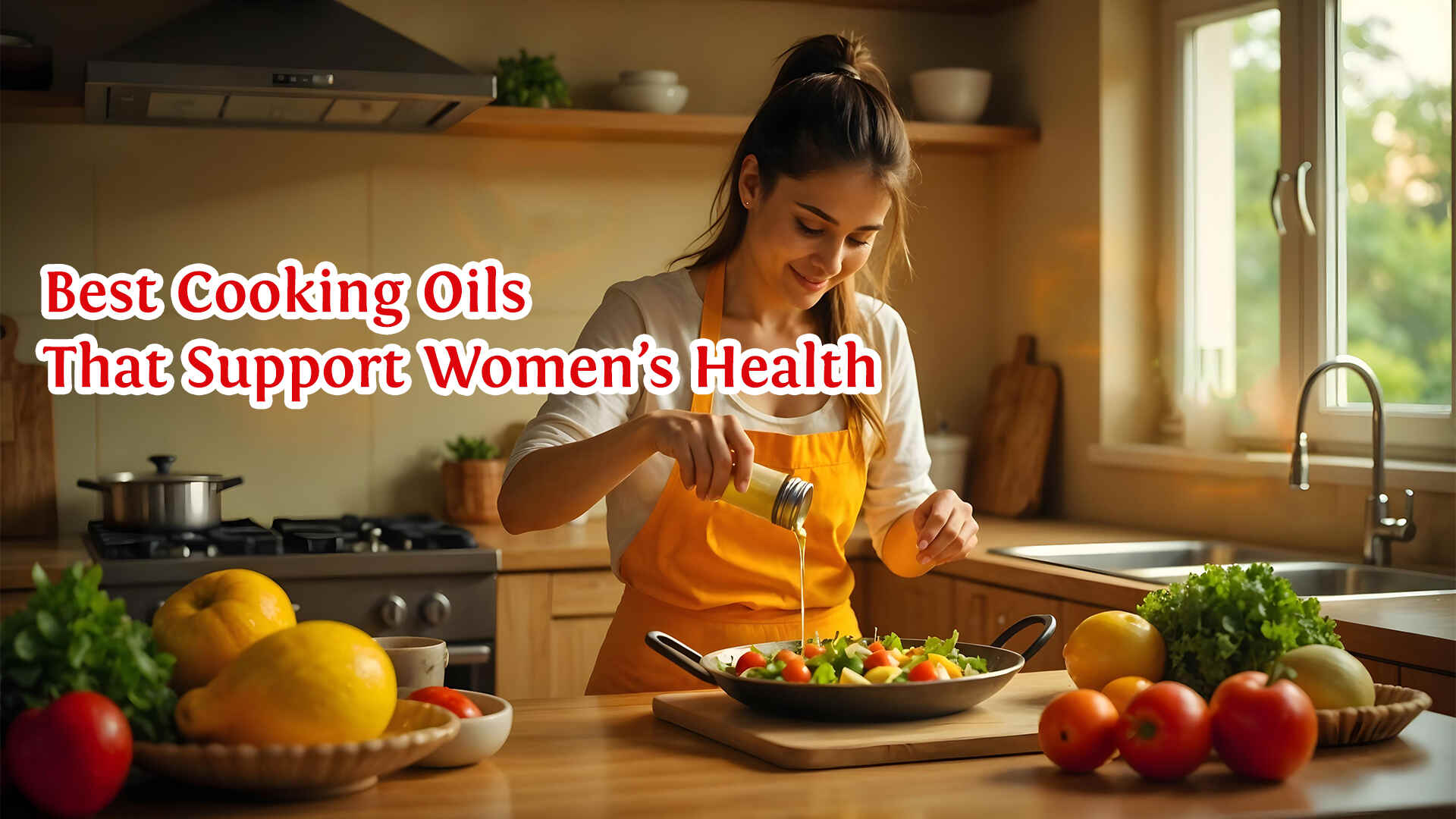 Best cooking oils that support women’s health