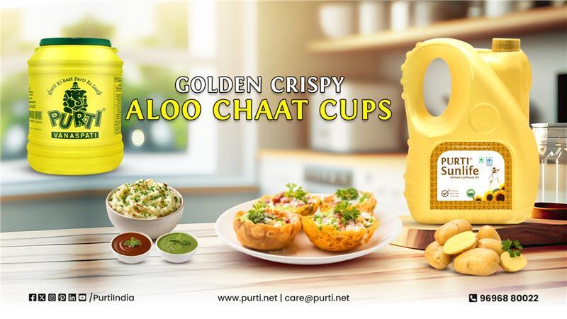 Golden crispy aloo chaat cups: one bite, all the chaat you crave