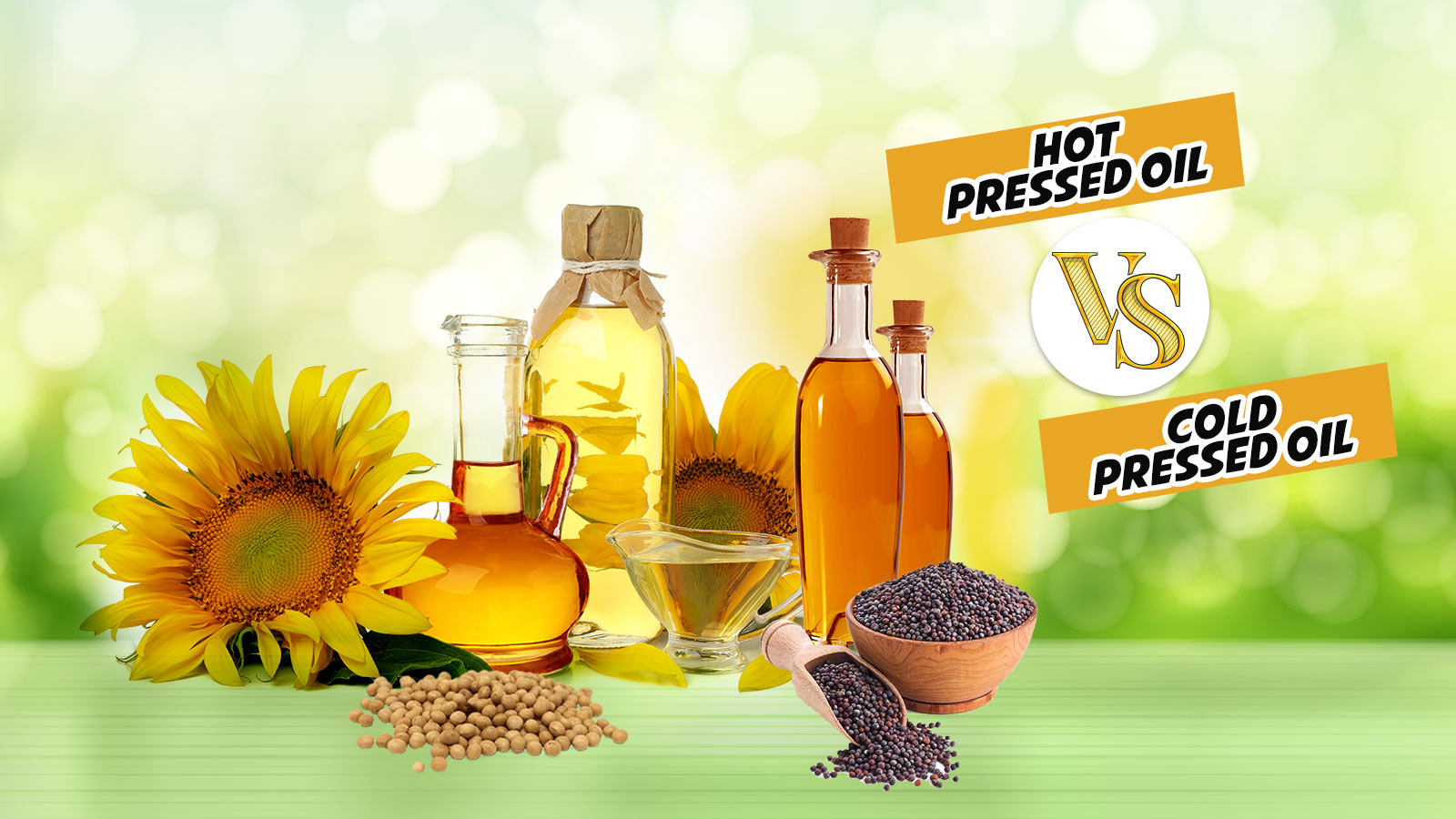 Hot pressed oil vs. cold pressed oil