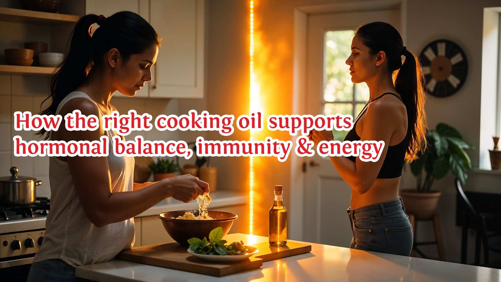 How the right cooking oil supports hormonal balance, immunity & energy