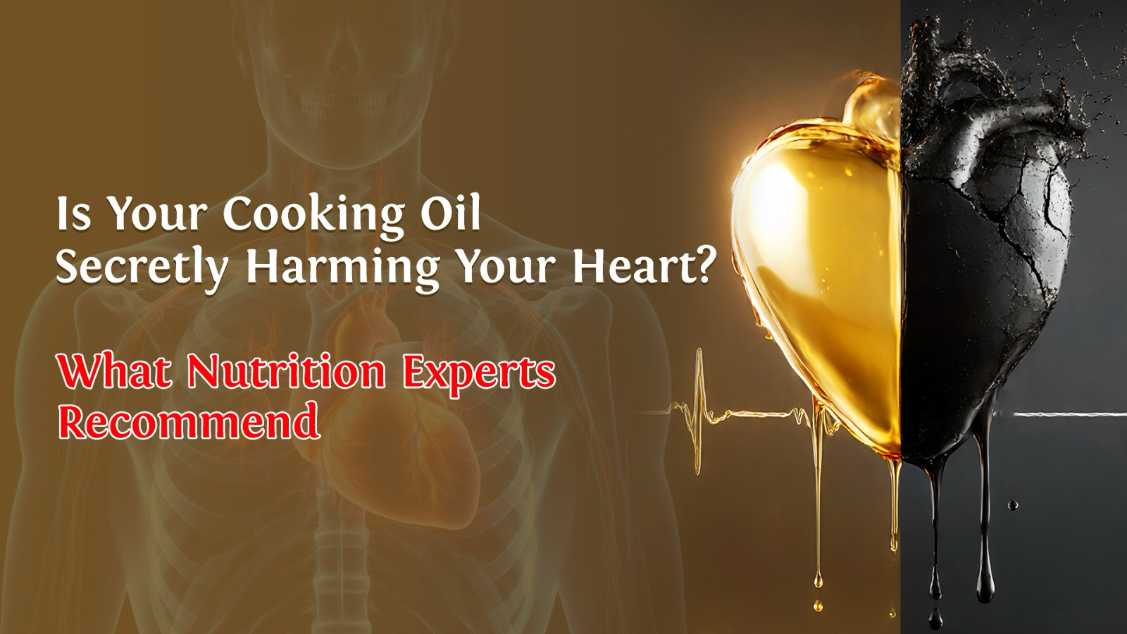 Is your cooking oil secretly harming your heart? what nutrition experts recommend