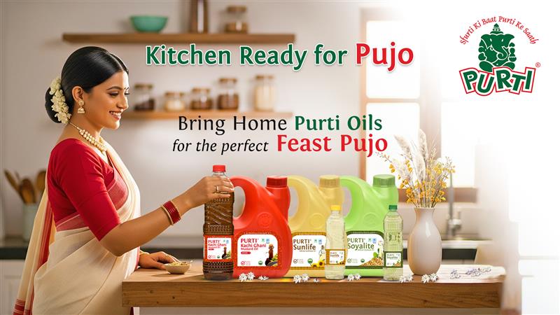 Kitchen ready for pujo: stock purti oils for a flavourful and healthy feast