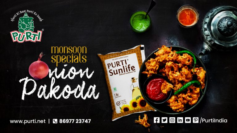 Monsoon specials onion pakoda