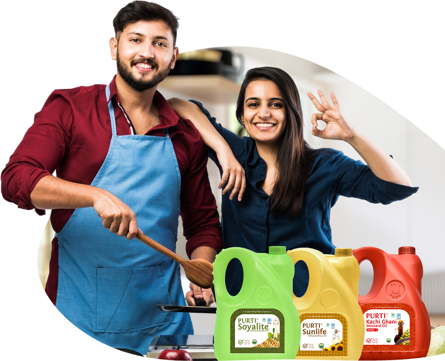 Relish your taste buds with gatte ki sabji using purti sunlife – refined sunflower oil