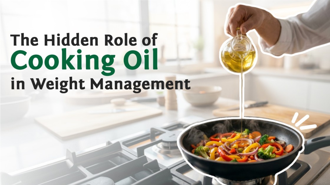 The hidden role of cooking oil in weight management