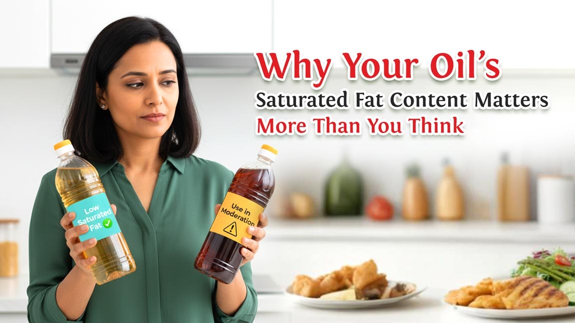 Why your oil’s saturated fat content matters more than you think