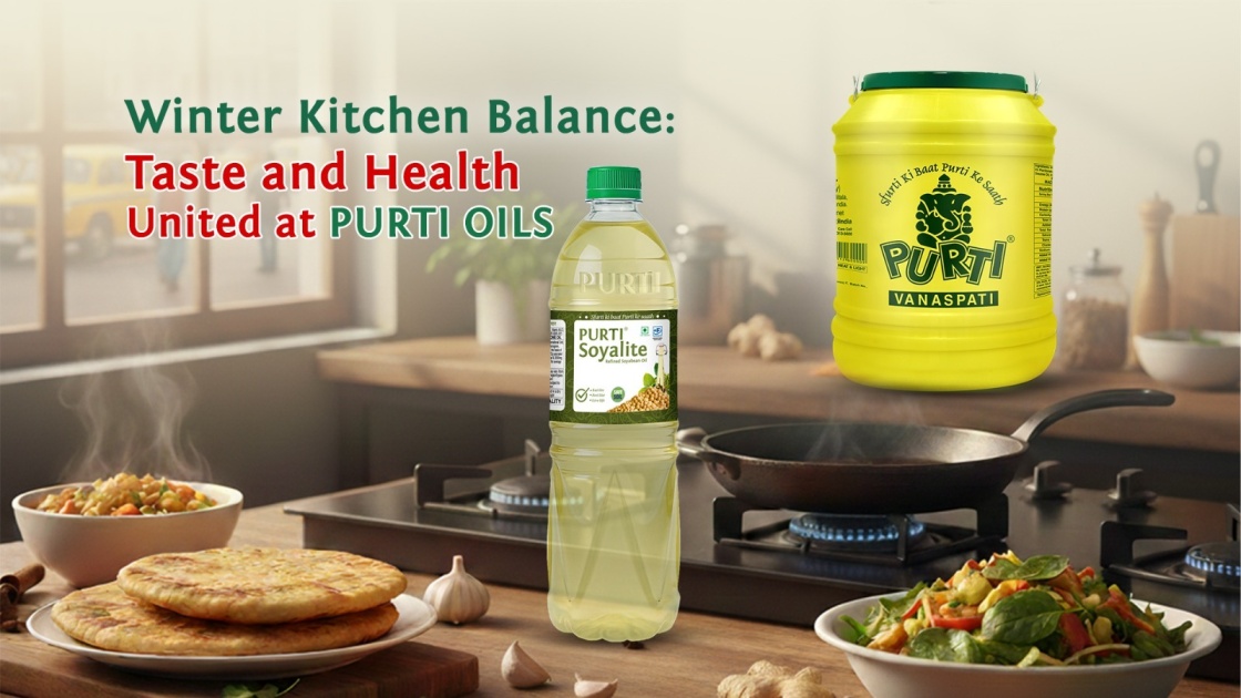 Winter kitchen balance taste and health united at purti oils