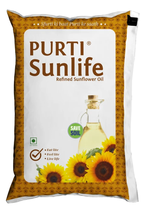 Refined Sunflower Oil — your brand on this pack