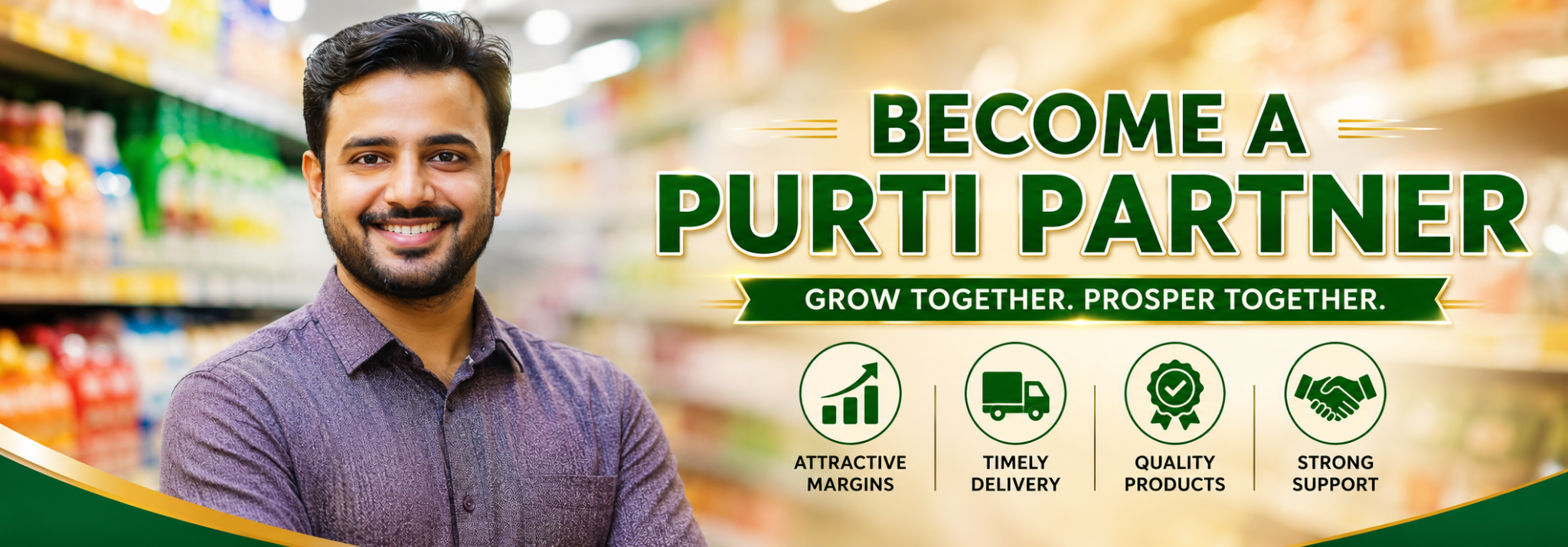 Partner with Purti