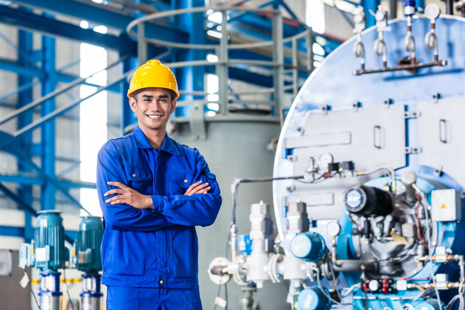 Workplace Safety & Smiling People