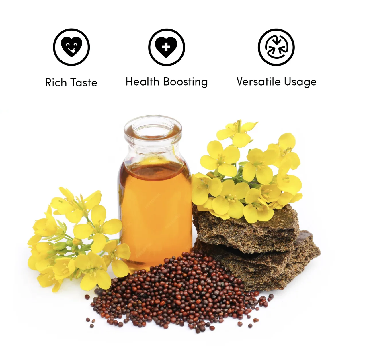 Mustard Oil Bottle