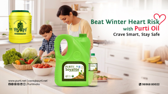 Beat winter heart risk with purti oil. crave smart, stay safe.