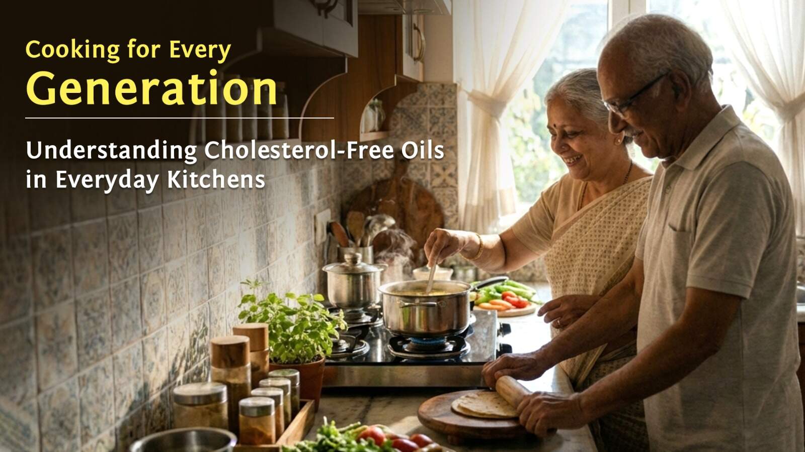 Cooking for every generation: understanding cholesterol-free oils in everyday kitchens