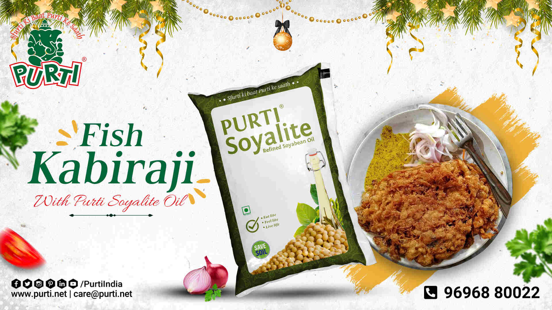Fish kabiraji with purti soyalite