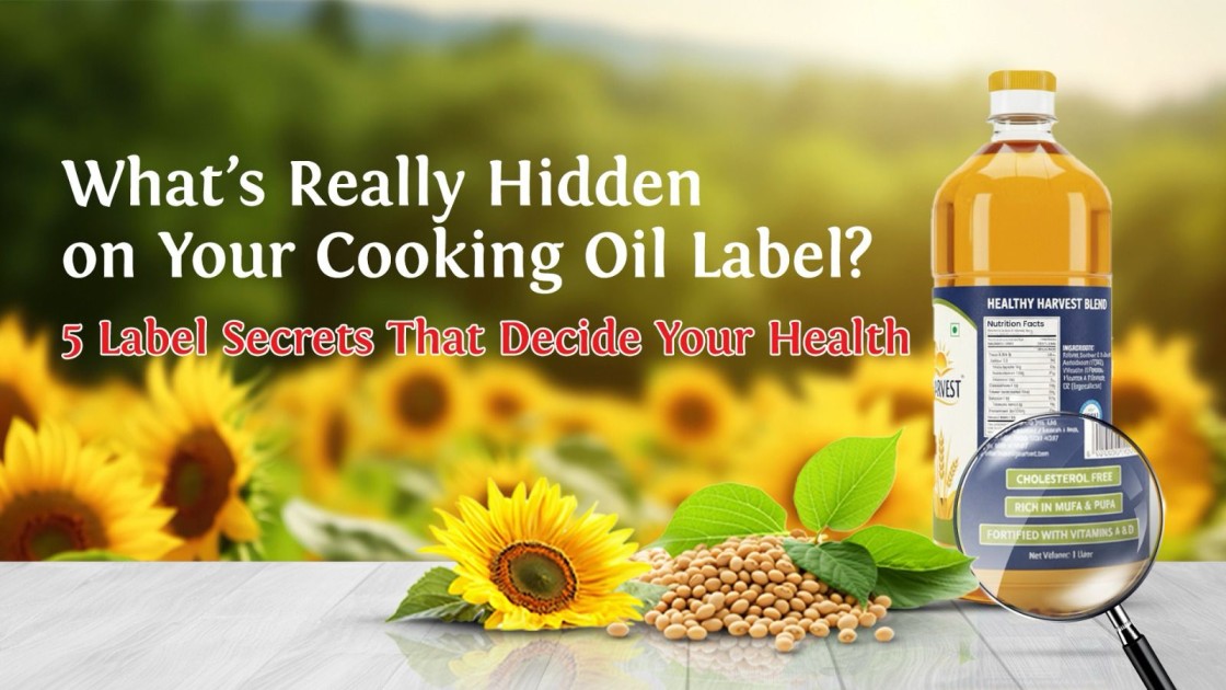 What’s really hidden on your cooking oil label? 5 label secrets that decide your health
