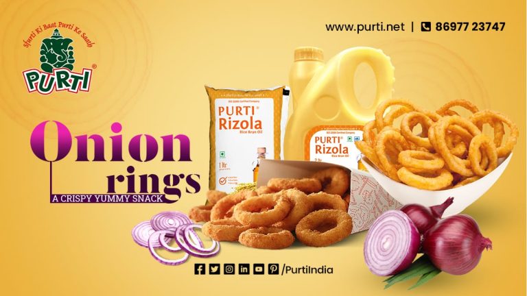 Onion rings – a crispy yummy tea time snack!