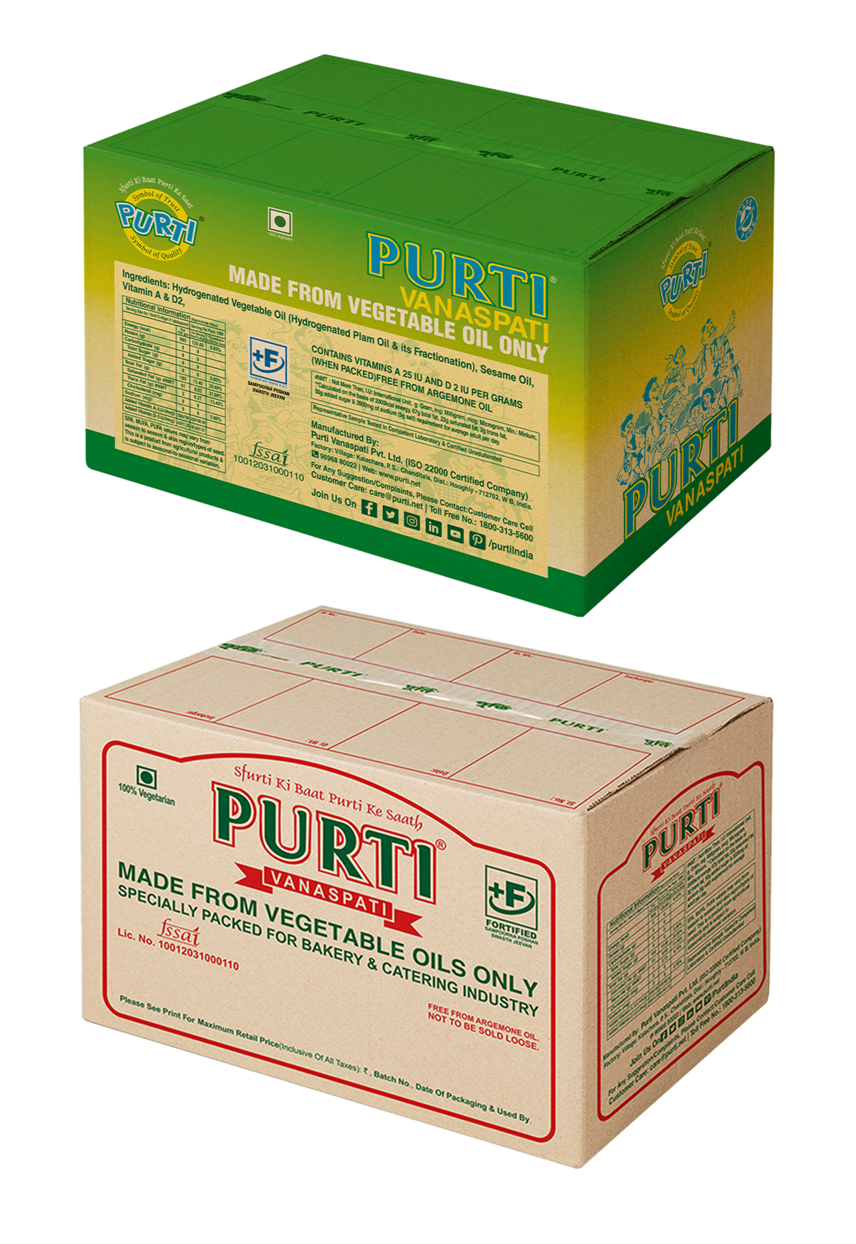 Purti Vanaspati Bag-In-Box